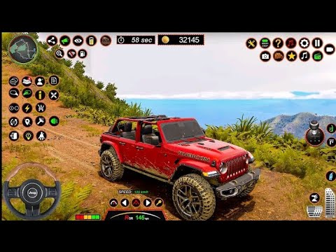 4x4 offroad Luxury SUV driving 3d - Thar jeep Hill climbing driver simulator - Android gameplay #6