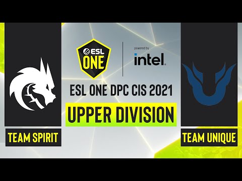 Dota2 - Team Spirit vs. Team Unique - Game 2 - ESL One DPC CIS - Upper Division