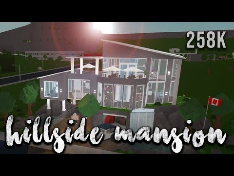 Roblox Welcome To Bloxburg Hillside Mansion Speedbuild Anix - roblox welcome to bloxburg hillside mansion speedbuild anix video dangdutan me