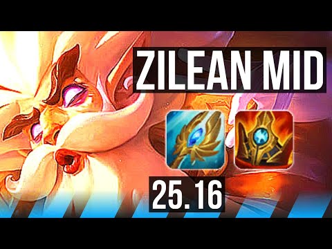 ZILEAN vs VLADIMIR (MID) | 2/1/17, 700+ games | KR Master | 25.16