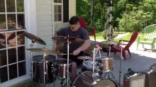 Dillon Dixon of The Blanx drum solo