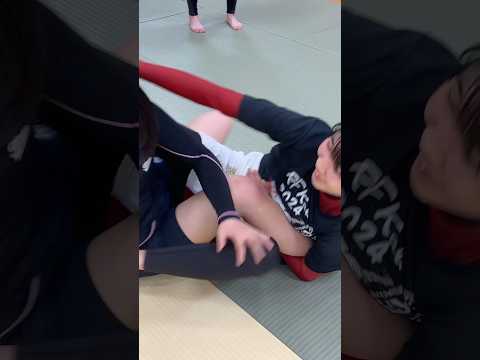 中学女子ノーギ柔術スパーリング #武道塾 #bjj #柔術
