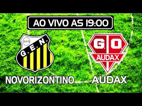 NOVORIZONTINO 2 X 2 AUDAX - AO VIVO CAMPEONATO PAULISTA 21/03/2017