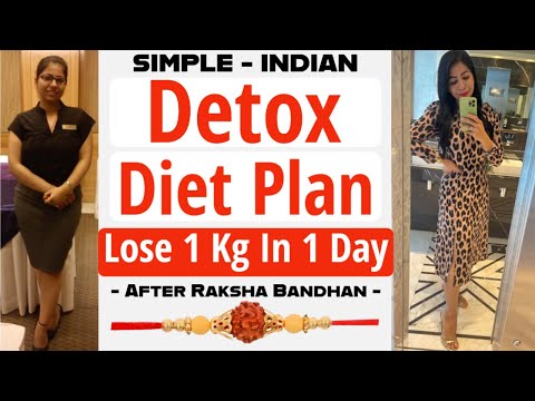 Detox and Cleanse Diet Plan For Weight Loss | Diet Plan To Lose Weight Fast 1 Kg In 1 Day|Fat to Fab