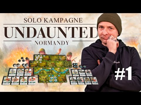 Battlereport ✪ Undaunted Normandy #1 | SOLO KAMPAGNE