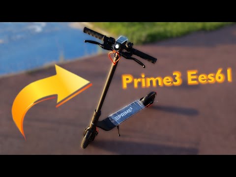 Elektrinis paspirtukas PRIME3 ELECTRIC SCOOTER EES61 video