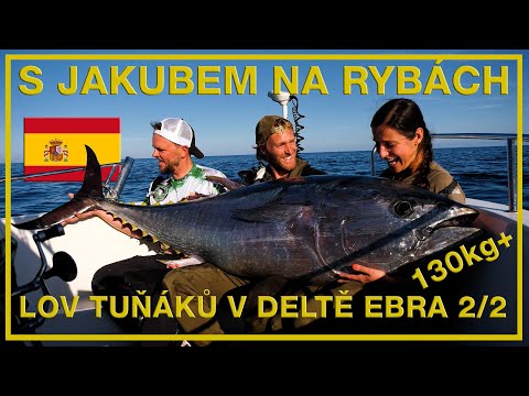 Fishing with Jakub - Tuna fishing in delta Ebro (cubing)