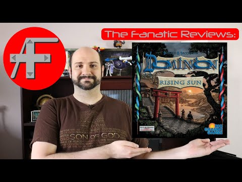 The Fanatic Reviews: Dominion Rising Sun - a Japan-themed expansion for Rio Grande Games deckbuilder