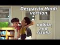 Despacito ft. Daddy yankee Hindi version|Animated videos|nobita and shizuka dance|Luis Fonsi|