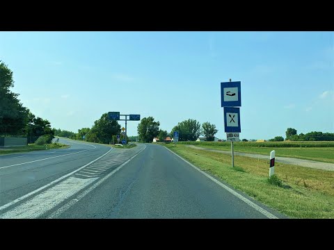 Hungary: Motorway M5/E75 - Kecskemét to Budapest - 4k Video (UHD) - Ungarn