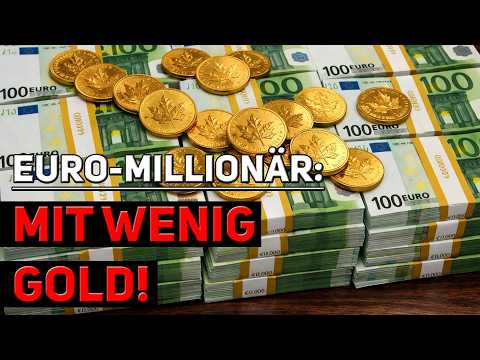 One million euros in gold: THIS IS HOW LONG IT TAKES!