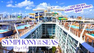 Symphony of the Seas Day 6 | Crazy Quest got CRAZY! Sea Day
