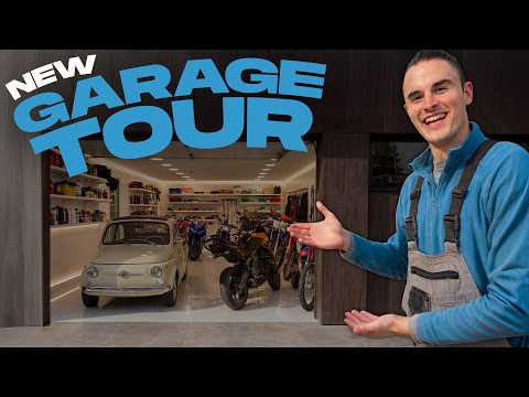TOUR DEL MIO NUOVO GARAGE! 💰 (tutte le auto, moto e pezzi da museo)