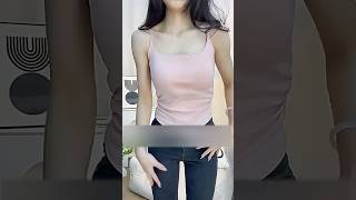 Wildery - Plain Ruched Padded Cami Top