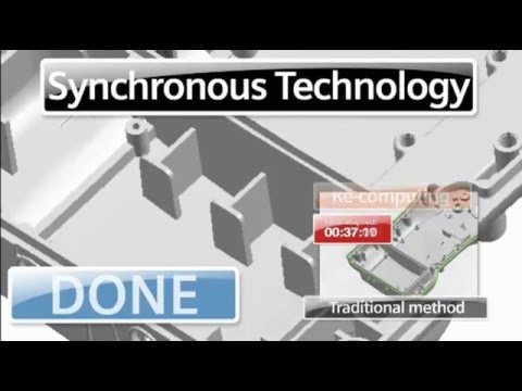 Edición CAD más rápida con Solid Edge ST8