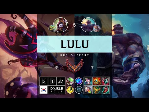 Lulu Support vs Braum - KR Grandmaster Patch 14.12