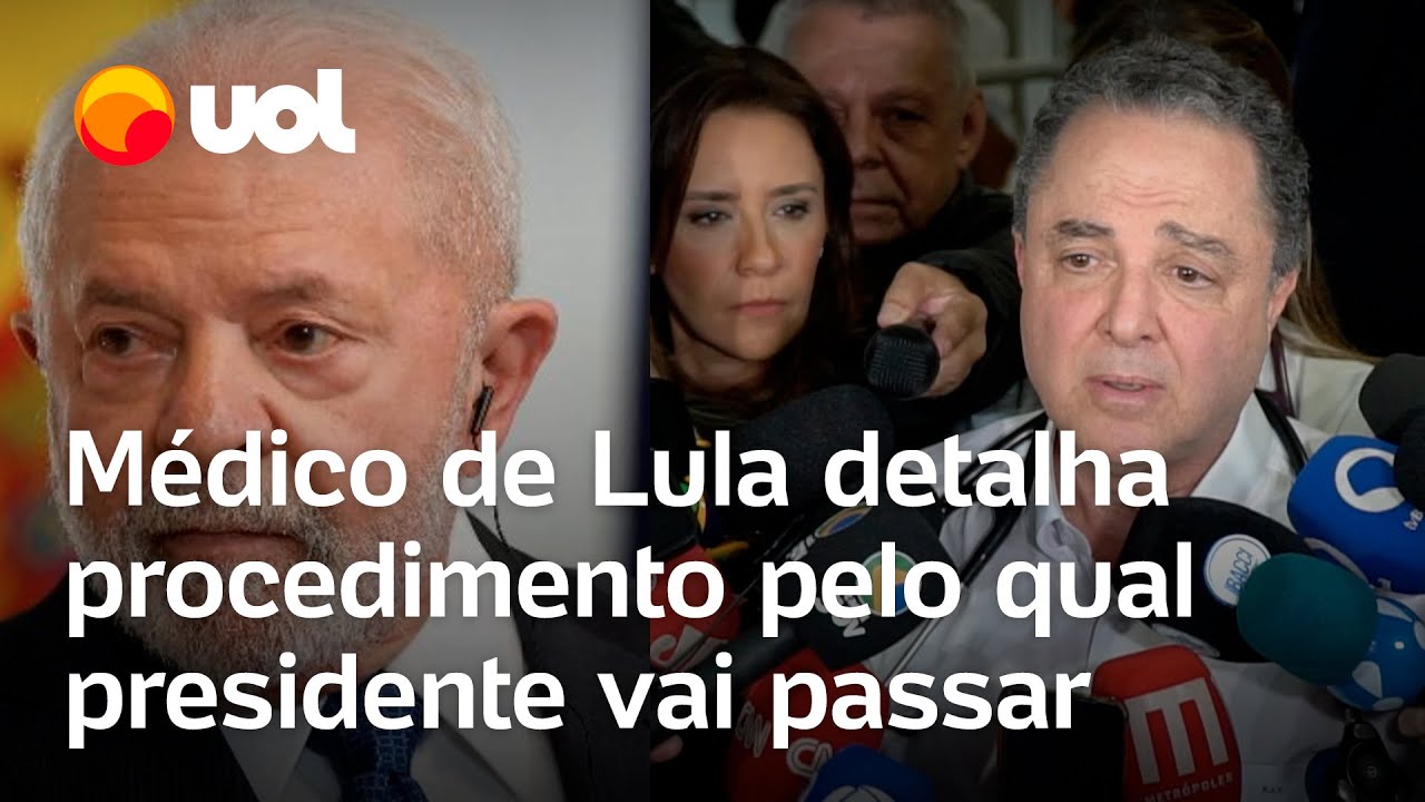 Médico de Lula dá detalhes de novo procedimento e diz que servirá para prevenir novo sangramento