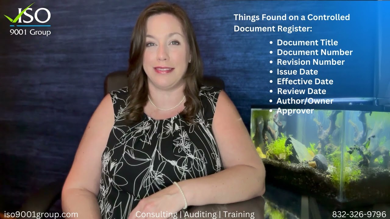 Management System Tip: What Goes on a Controlled Document Register