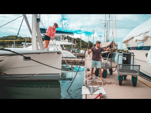 Old Rusty & Jumping The Gypsy - Replacing Our Anchor Chain (Sailing Curiosity)