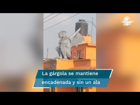 Esto es lo que se sabe sobre la gárgola de Chimalhuacán