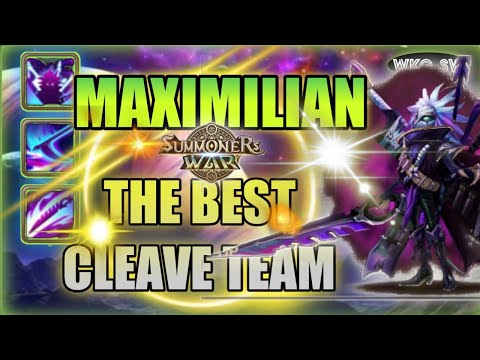 THE POWER OF MAXIMILIAN SEASON 21 - WEAPON MASTER Summoners Wars