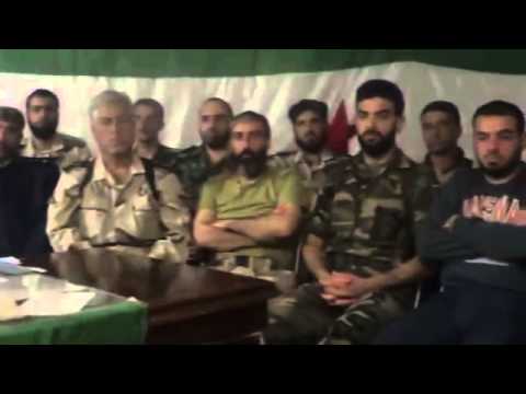 إعلان تشكيل المجلس العسكري الثوري في حمص بقيادة العقيد بشار سعدالدين