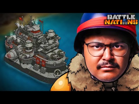 How To Beat The Dreadnought in BATTLE NATIONS! (Level 59)