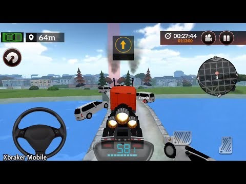 Drive For Spped Simulator: Red Pitbull Truck Unlocked - Android GamePlay HD