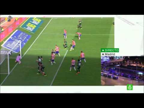 Granada 1-0 Elche. Gol fantasma de Javi márquez