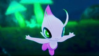 色違いセレビィのキャンプinルミナスメイズの森【ポケモン剣盾】