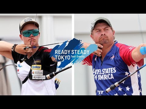 Germany v USA – recurve mixed team 1st round | Tokyo 2020 Olympic Test