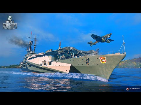 GRAF ZEPPELIN / НЕМЕЦКИЙ АВИАНОСЕЦ ⚓ World of Warships