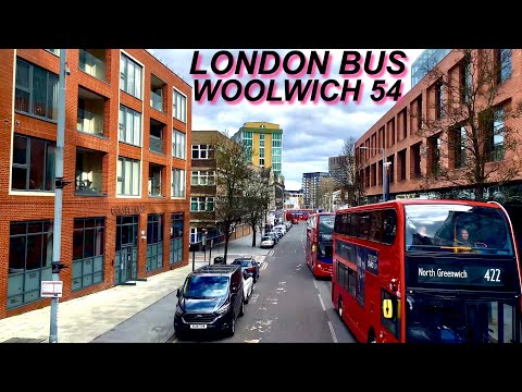 London Bus Rides 🇬🇧 Route 54 🚍 Elmers End Green To Woolwich Arsenal Station