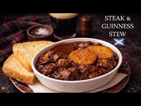 Steak & Guinness Stew | Easy Slow Cooker steak & Ale Recipe
