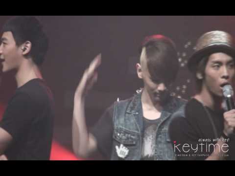 [fancam] 100723 SHINee Key - Up & down rehearsal