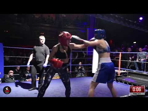 Saffron Steele v Georgie Piper - Charity Fight Night - Round 4