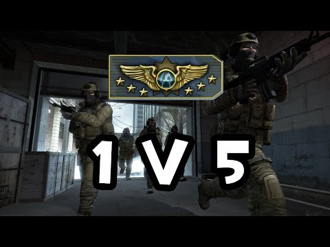 [CS:GO] 1 Versus 5 Supreme Matchmaking Ace!