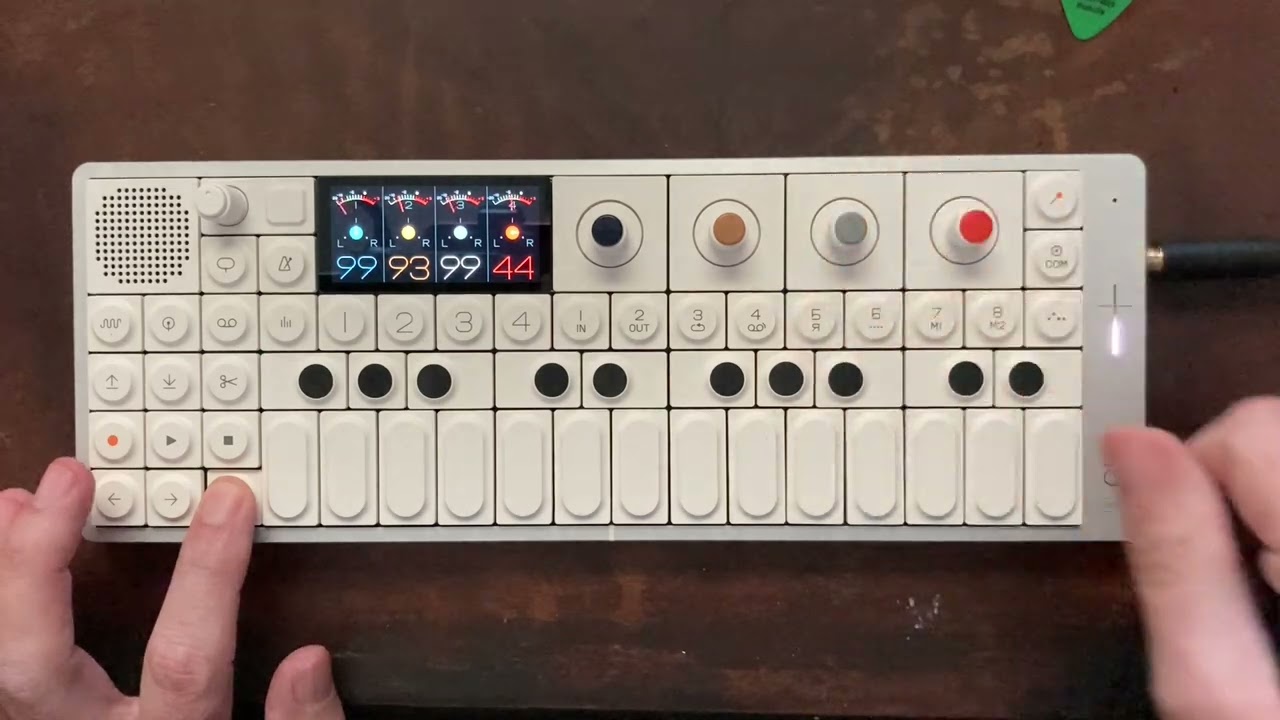 Teenage Engineering OP-1 Field first jam