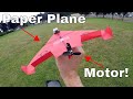 How Far Can a Paper Airplane Fly if You Add a Motor? How Do Planes Really Fly?