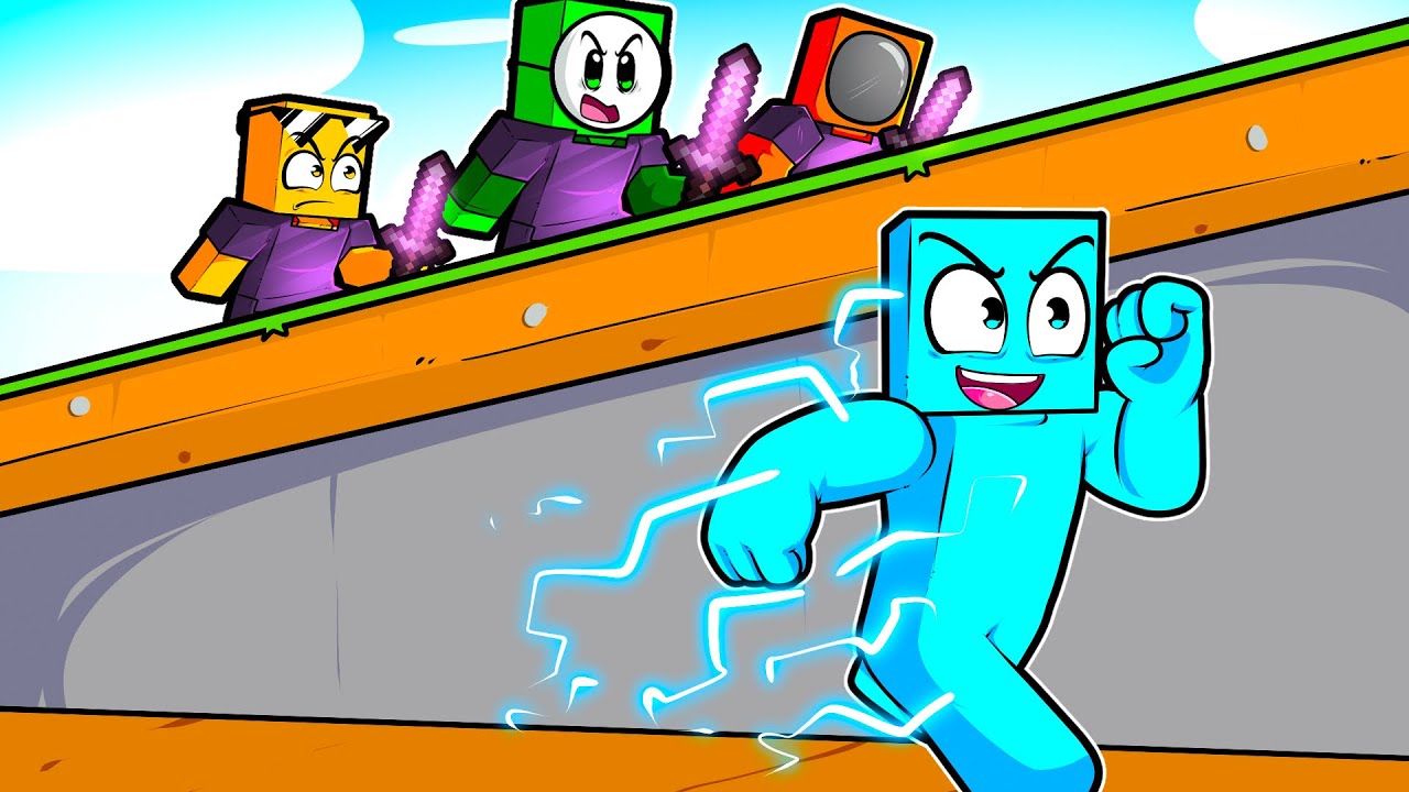 Meus Amigos me deixaram Lento, Então virei o FLASH e Fiz VINGANÇA!