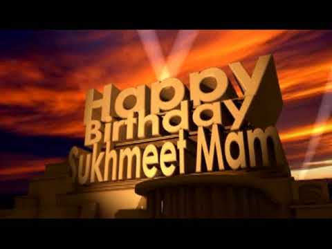 Happy Birthday Sukhmeet Mam
