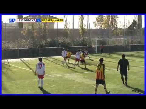2012/2013 - Jornada 10 - Cadete 1ª - La Florida CF - UE Sant Andreu D   3-4