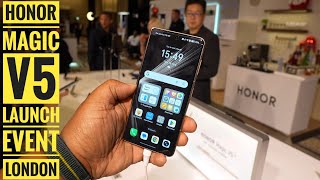 Honor Magic V5 Launch Event London Vlog | Quick Impressions