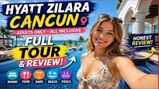 Hyatt Zilara Cancun Adults Only Review 🌴✨ Full Resort Tour & Honest Breakdown (All Inclusive Mexico)