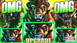 🚨OMG🚨FINALLY CRAZY UPGRADE BUFFALO COIN TRIO BOUNTY BIG WIN SLOT MACHINE LAS VEGAS LUCKIEST CASINO