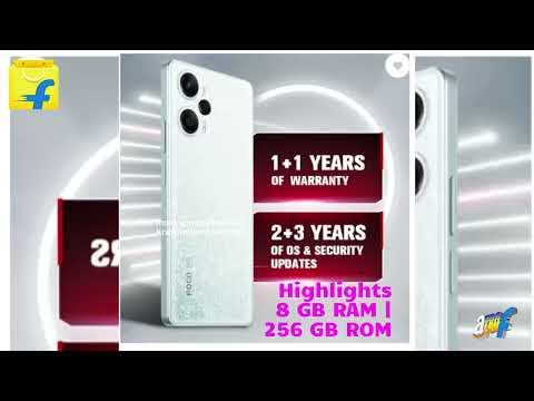 Coming Soon POCO F5 5G (Snowstorm White, 256 GB)  (8 GB RAM)