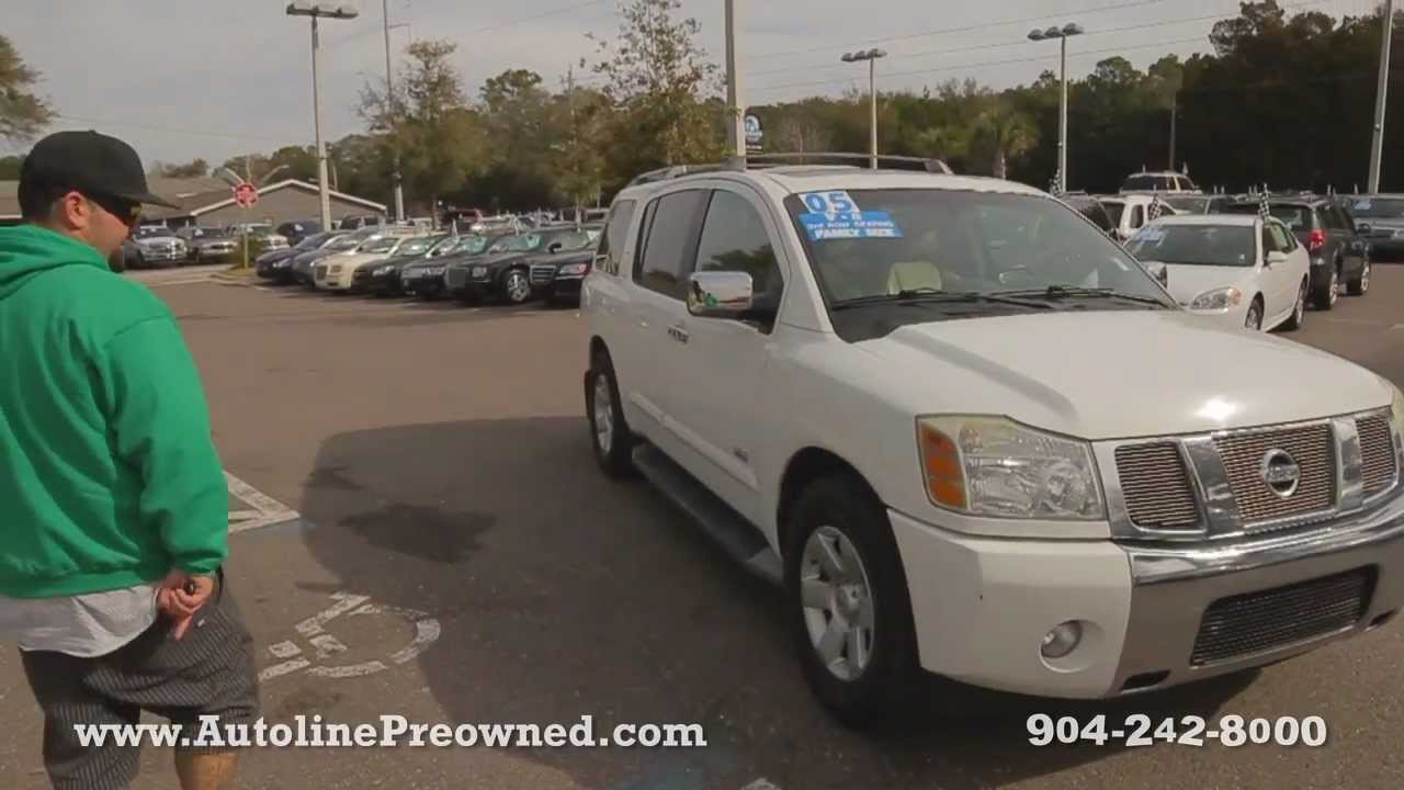 Autoline's 2005 Nissan Armada LE Walk Around Review Test ...