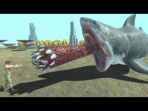 NEW UNIT Mutant Megalodon Animal Revolt Battle Simulator