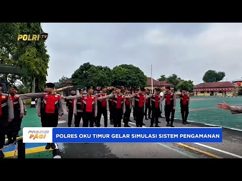 POLRES OKU TIMUR GELAR SIMULASI SISPAMKOTA