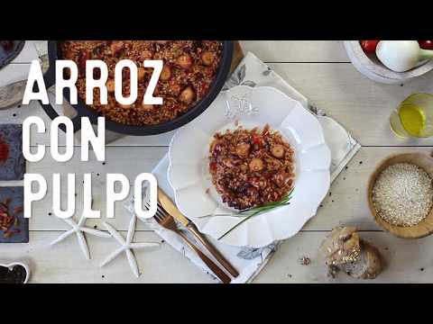 Arroz con pulpo